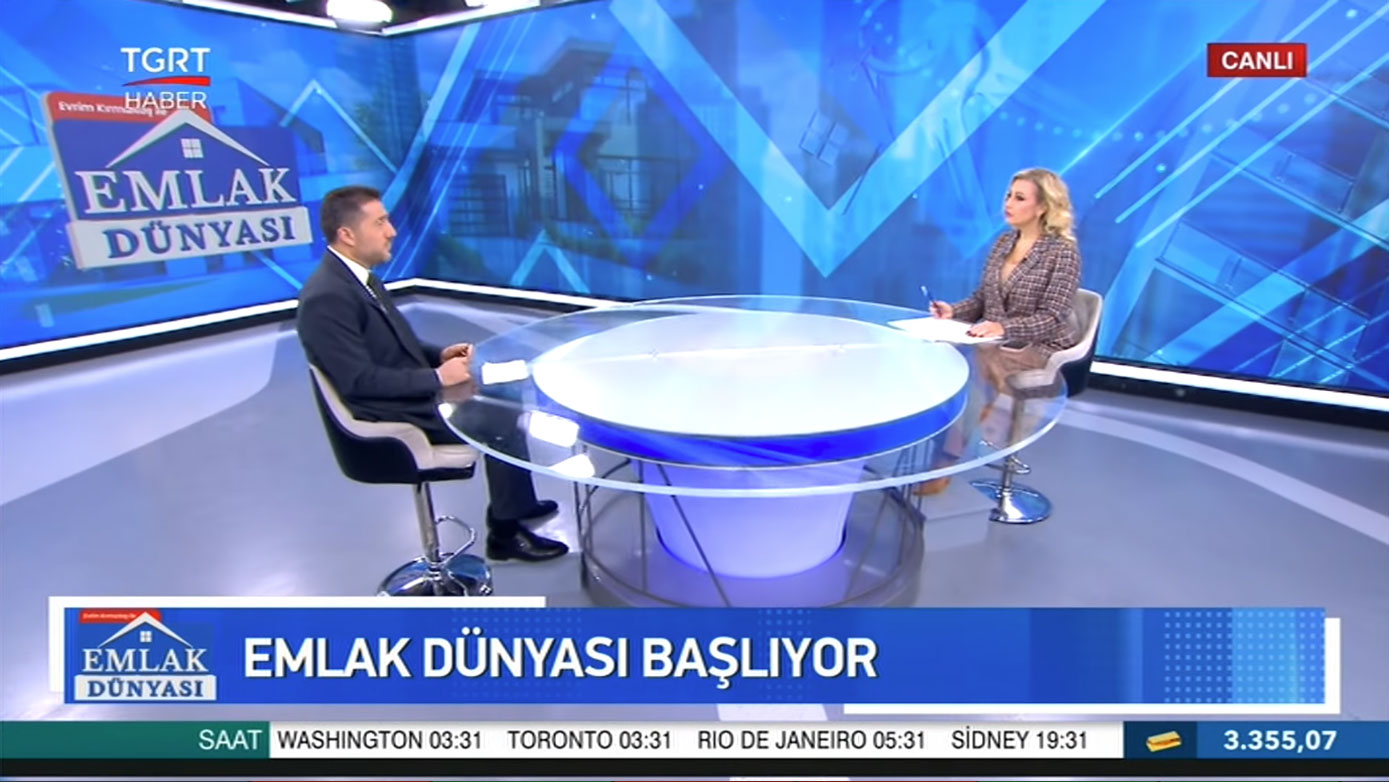 TGRT HABER | Emlak Dünyası | Hüseyin Dinçel