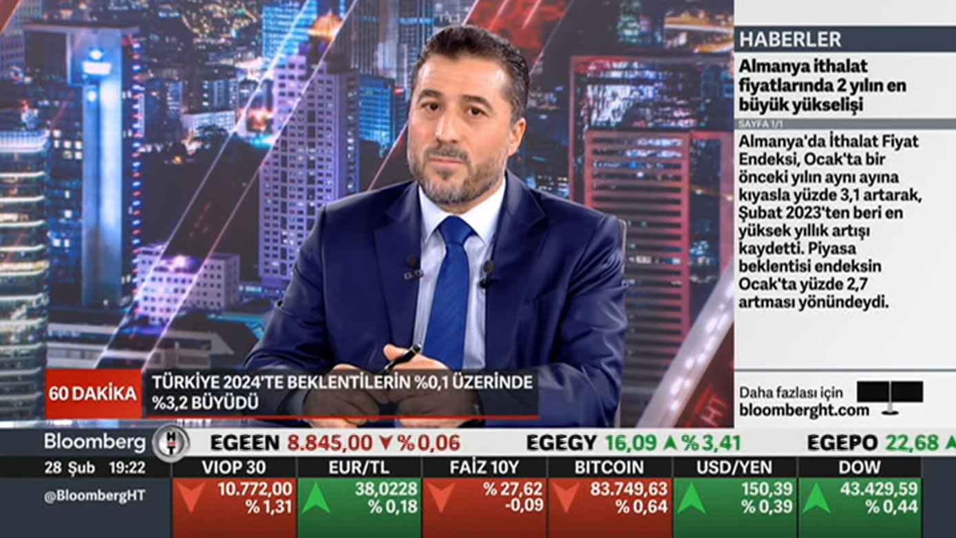 Bloomberg HT l 60 Dakika l Hüseyin Dinçel